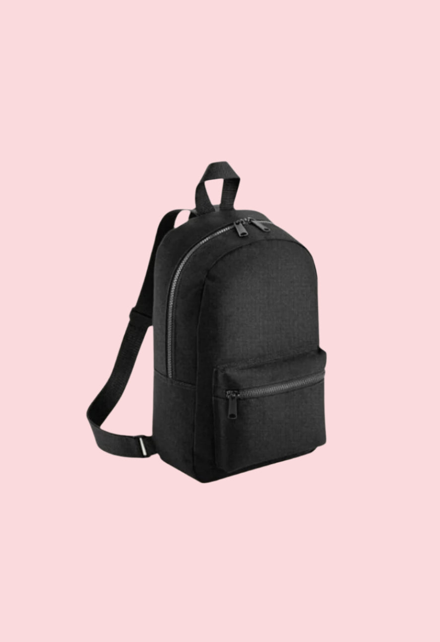 Black backpack