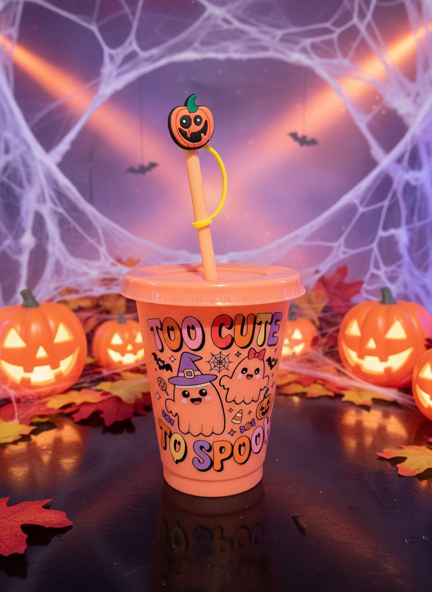 Too Cute To Spook Pumpkin Tumbler