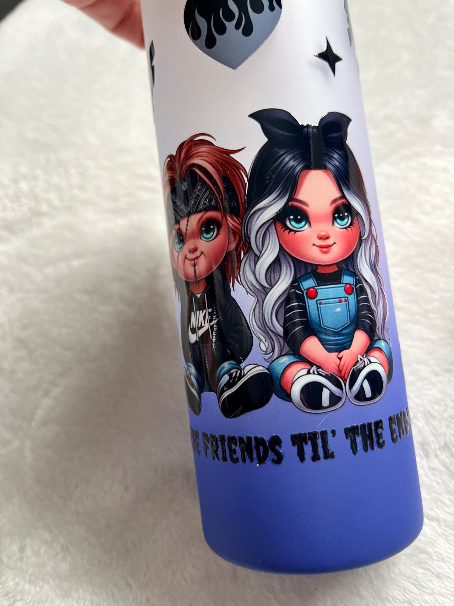 Halloween Frosted Glass Tumblers & Mugs