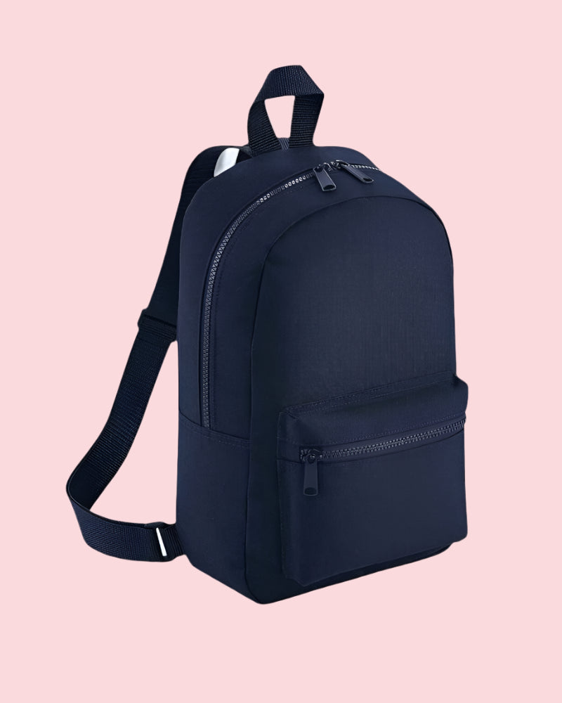 Navy backpack