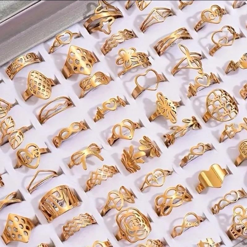 Mystery Rings Ball Scoops - Costume Jewellery