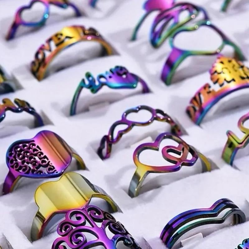 Mystery Rings Ball Scoops - Costume Jewellery