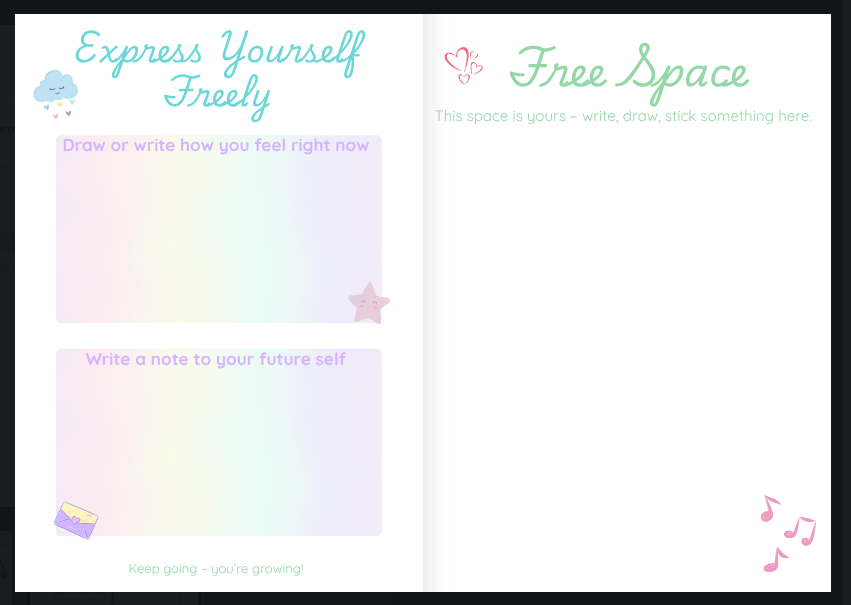 For My Mind - Teen Mental Health Journal (Ages 12-18) By Lauren's Giftique