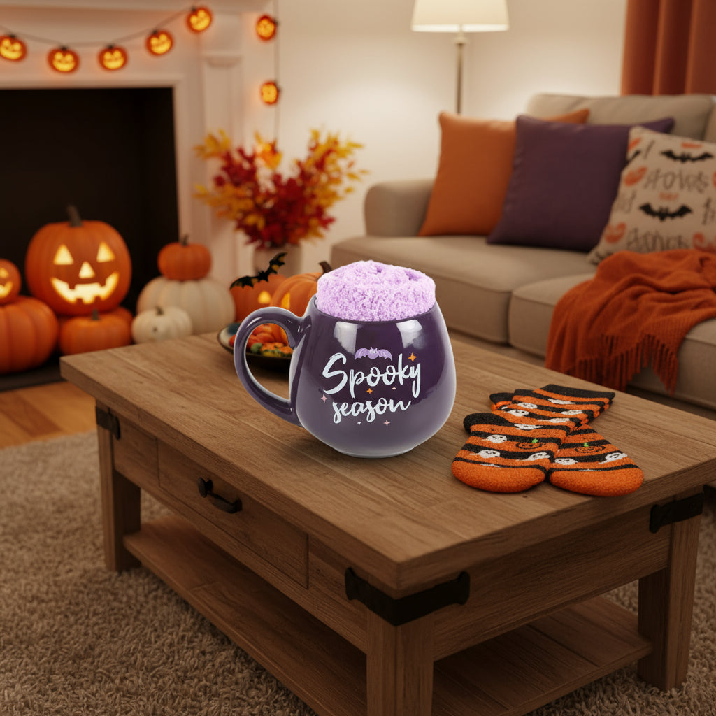 Spooky Season Mug & Cosy Socks
