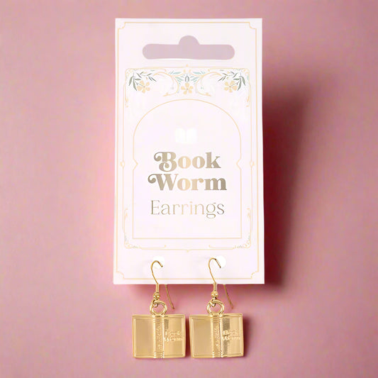 Book Earrings for Book Lovers