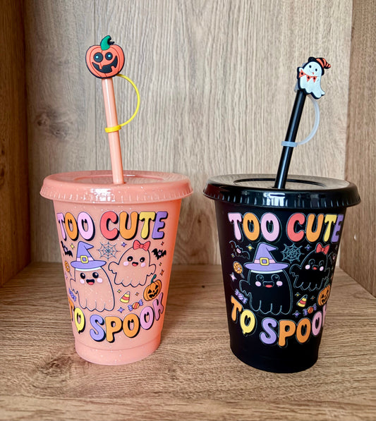 Too Cute To Spook Halloween Cup – Choose Your Colour