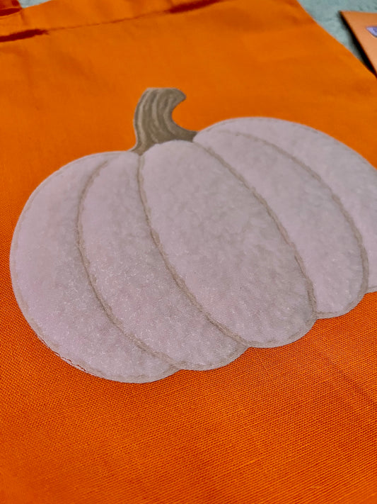 Personalised Pumpkin Tote Bag