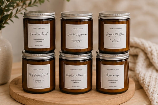 Aromatherapy Soy Wax Candles