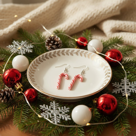 Candy Cane Earrings