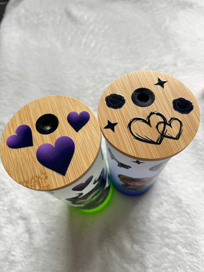 Halloween Frosted Glass Tumblers & Mugs