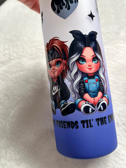 Halloween Frosted Glass Tumblers & Mugs