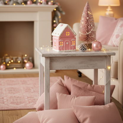 Pink Gingerbread House Oil Burner