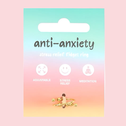 anti-anxiety ring for stress relief, meditation 