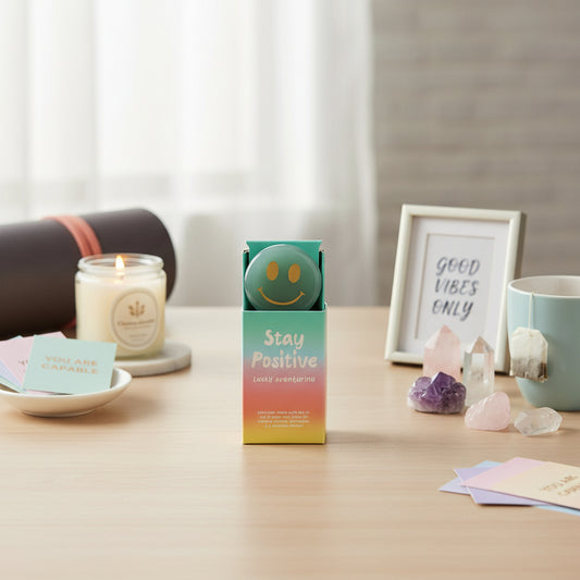 stay positive lucky aventurine