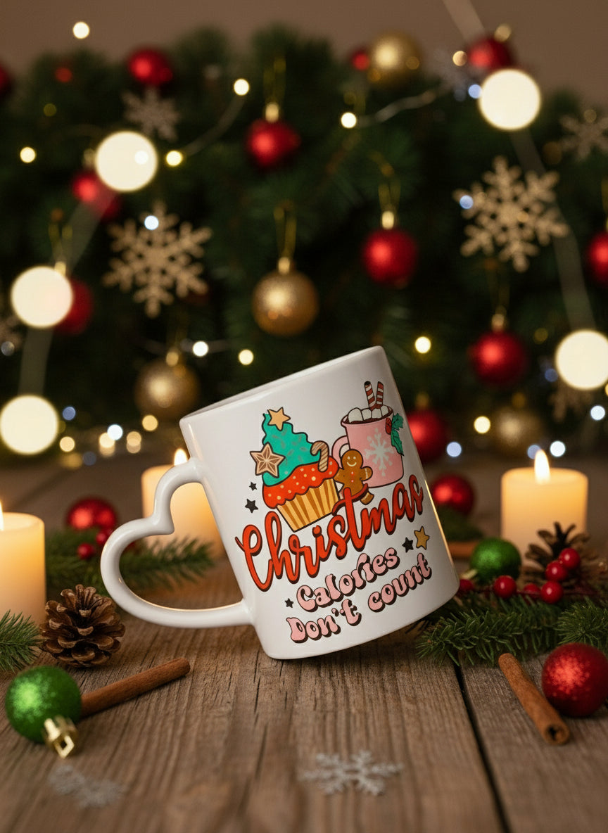 Christmas Calories Don't Count Mug