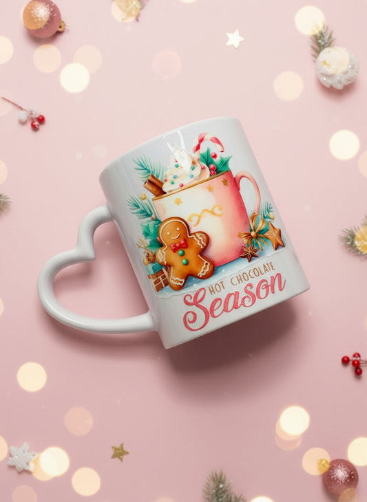 Hot Chocolate Season Gingerbread Mug