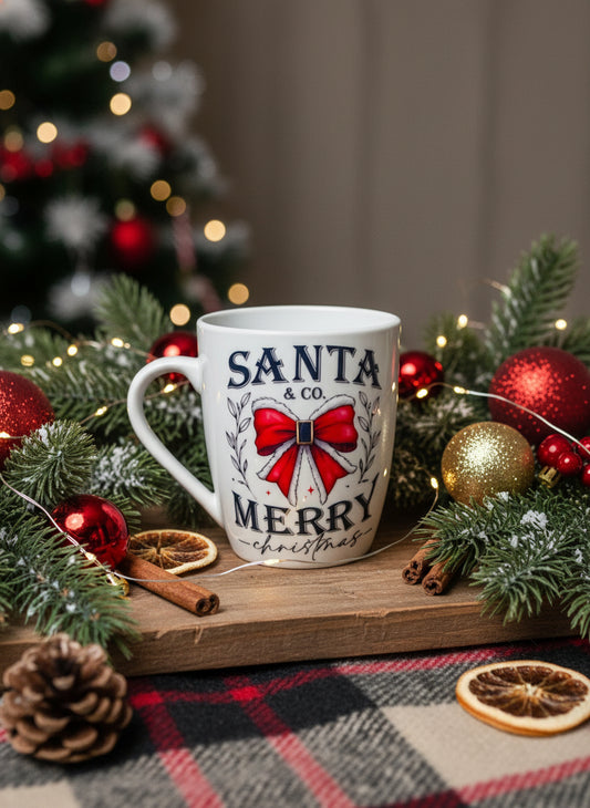 Santa & Co Merry Christmas Mug
