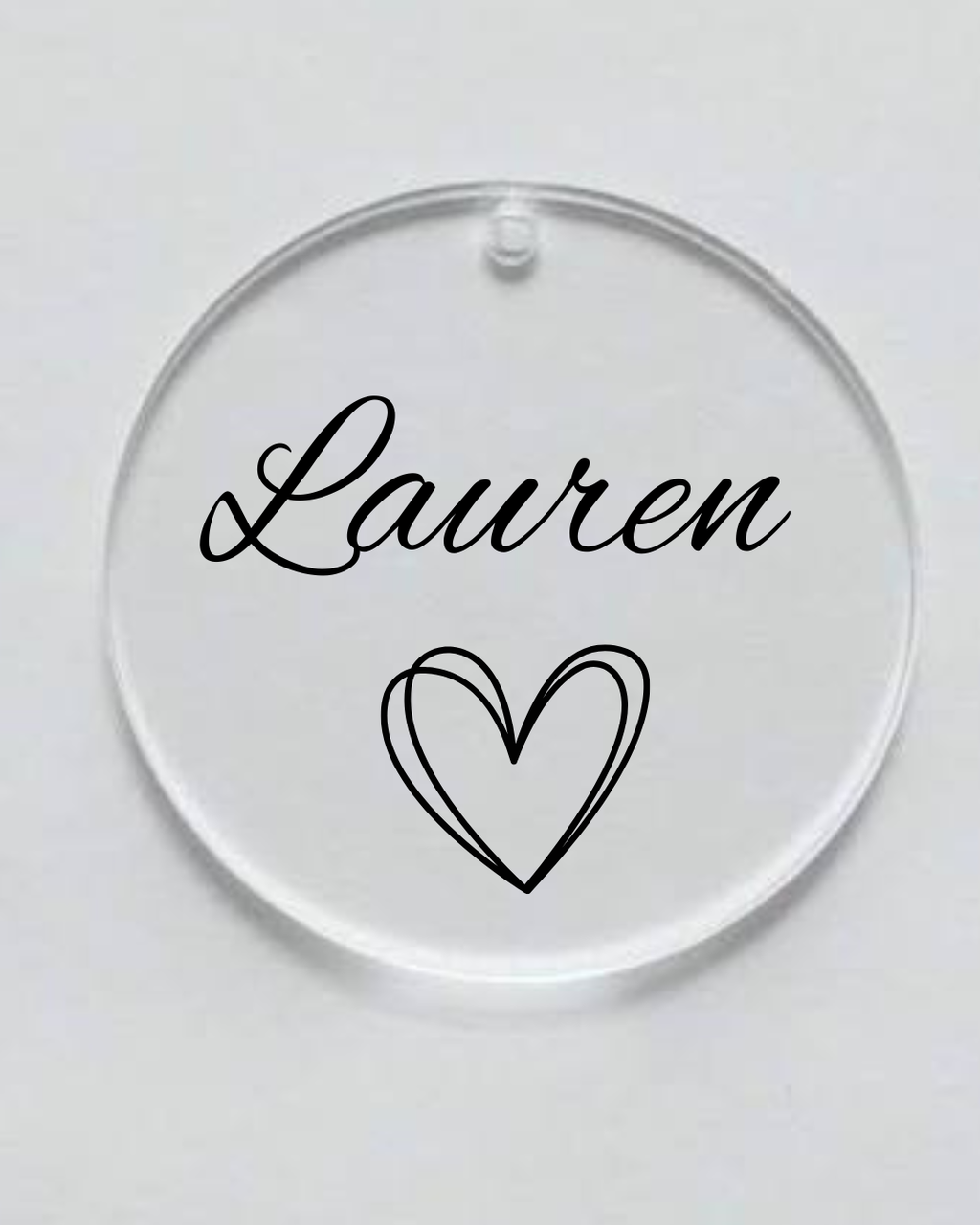 Customised Acrylic Keyring