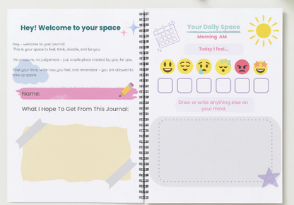 For My Mind - Teen Mental Health Journal (Ages 12-18) By Lauren's Giftique