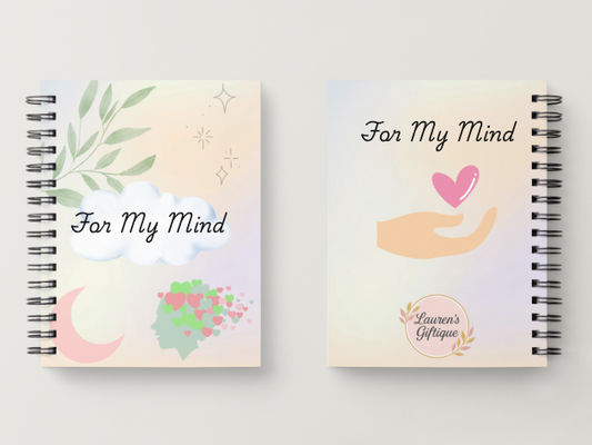 For My Mind - Teen Mental Health Journal (Ages 12-18) By Lauren's Giftique