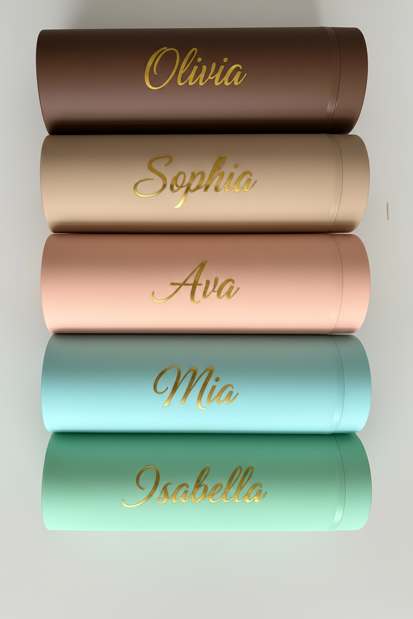 Alex Brush Font Tumblers