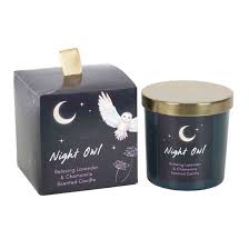 Lavender & Chamomile Scented Candle