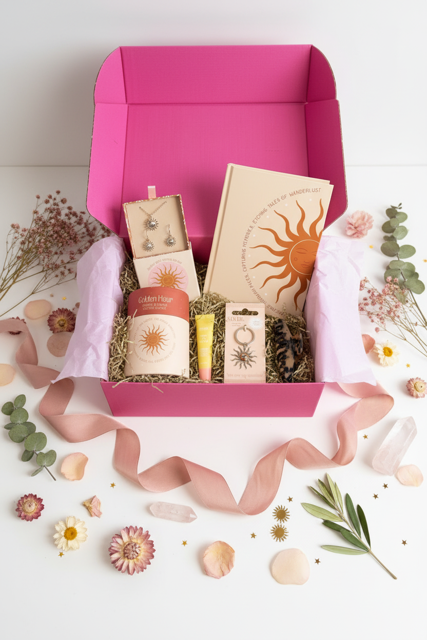Golden Hour Gift Box Styled